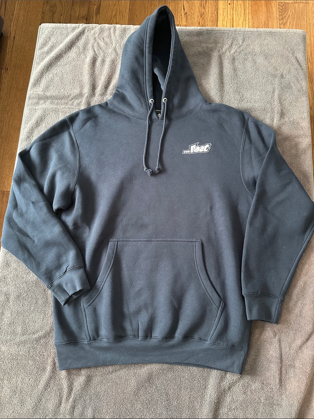 Lost Surfboards navy blue heavyweight hoodie